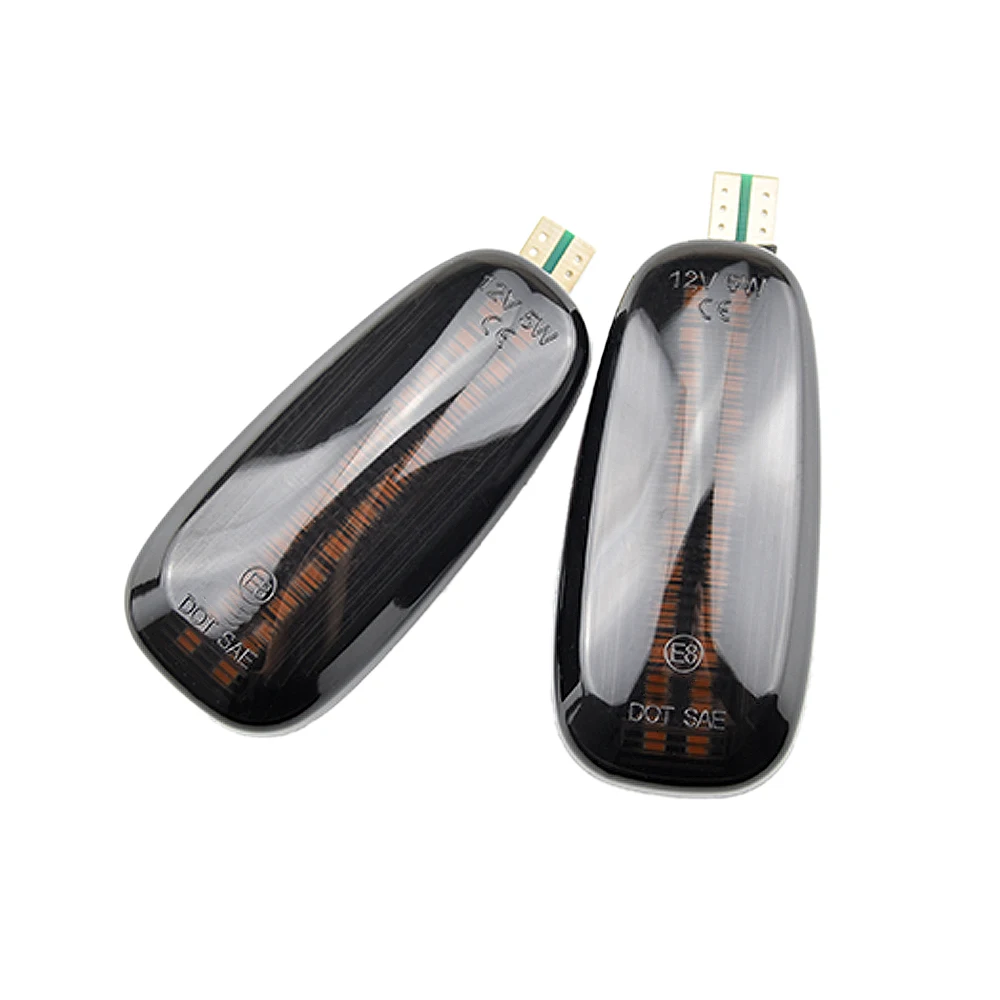 

2Pcs LED Dynamic Side Marker Light Turn Signal Lamps For Opel Zafira A 1999-2005 Astra G 1998-2009 OEM No.：1713011