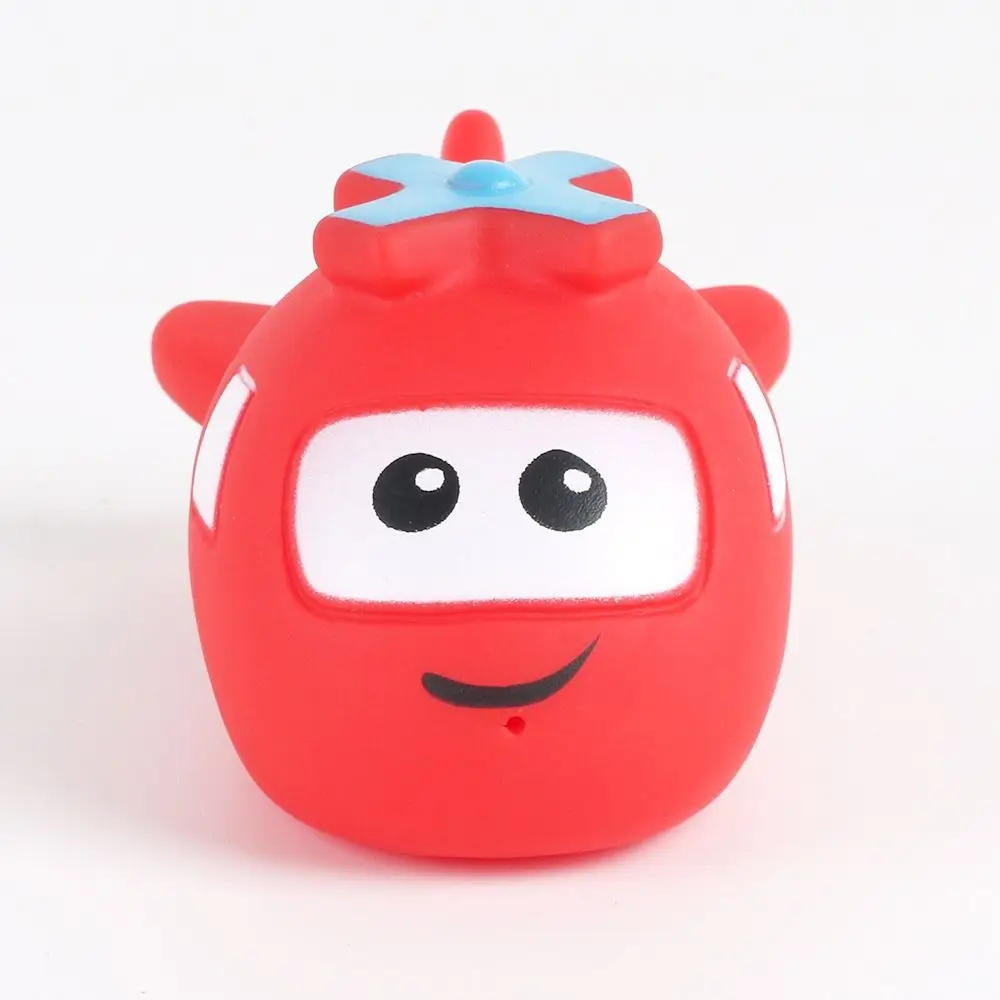Cadeaux drôles bateau avion bébé bain flotteur presser transport natation eau jouets PVC jet d'eau bain cadeau
