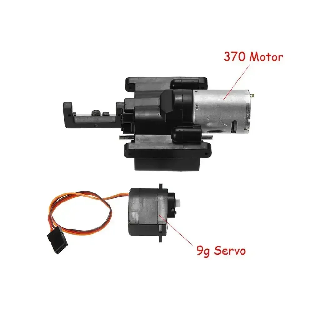 WPL Snelheid Verandering Versnellingsbak voor WPL B1 B24 B16 B36 C24 1/16 4WD 6WD Upgrade RC Auto Onderdelen Versnellingsbak Transmissie Doos