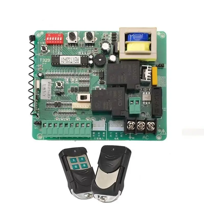 Translationele motor moederbord deuropening printplaat ondersteunt afstandsbediening intelligente zachte start langzame start langzame stop