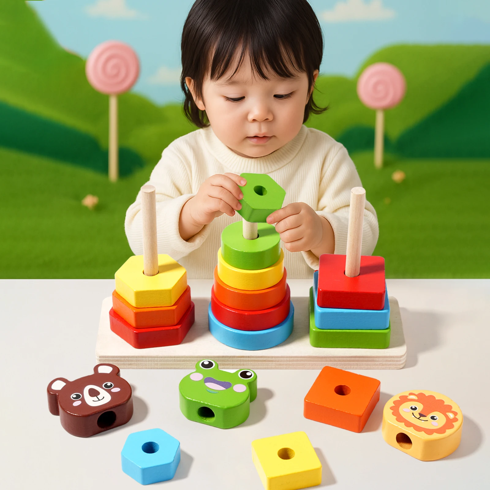 Thumbnail 2 - #25 Latest Baby Stacking Toys Offers