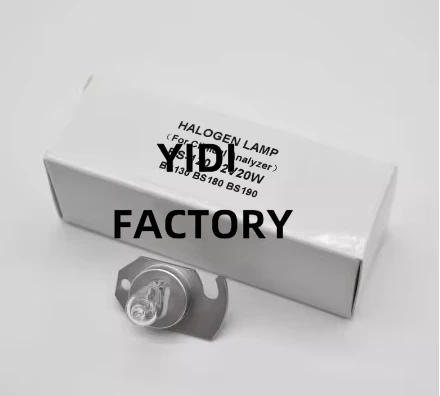 Mindray-Lámpara Halógena Bs120, 12V, 20W, BS-120, Bs120, Bs130, Bs180, Bs190, Bs190, Bs180, Mindray