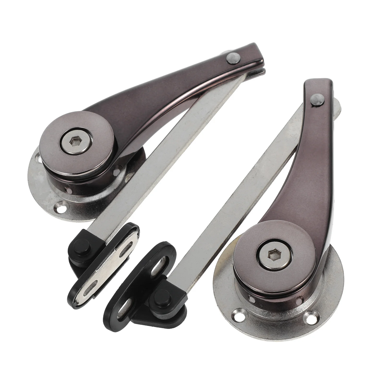 

2Pcs Hydraulic Gas Stay 8 Inch Soft Close Support Rod Silent Operation Cabinet Door Furniture Hardware Fittings