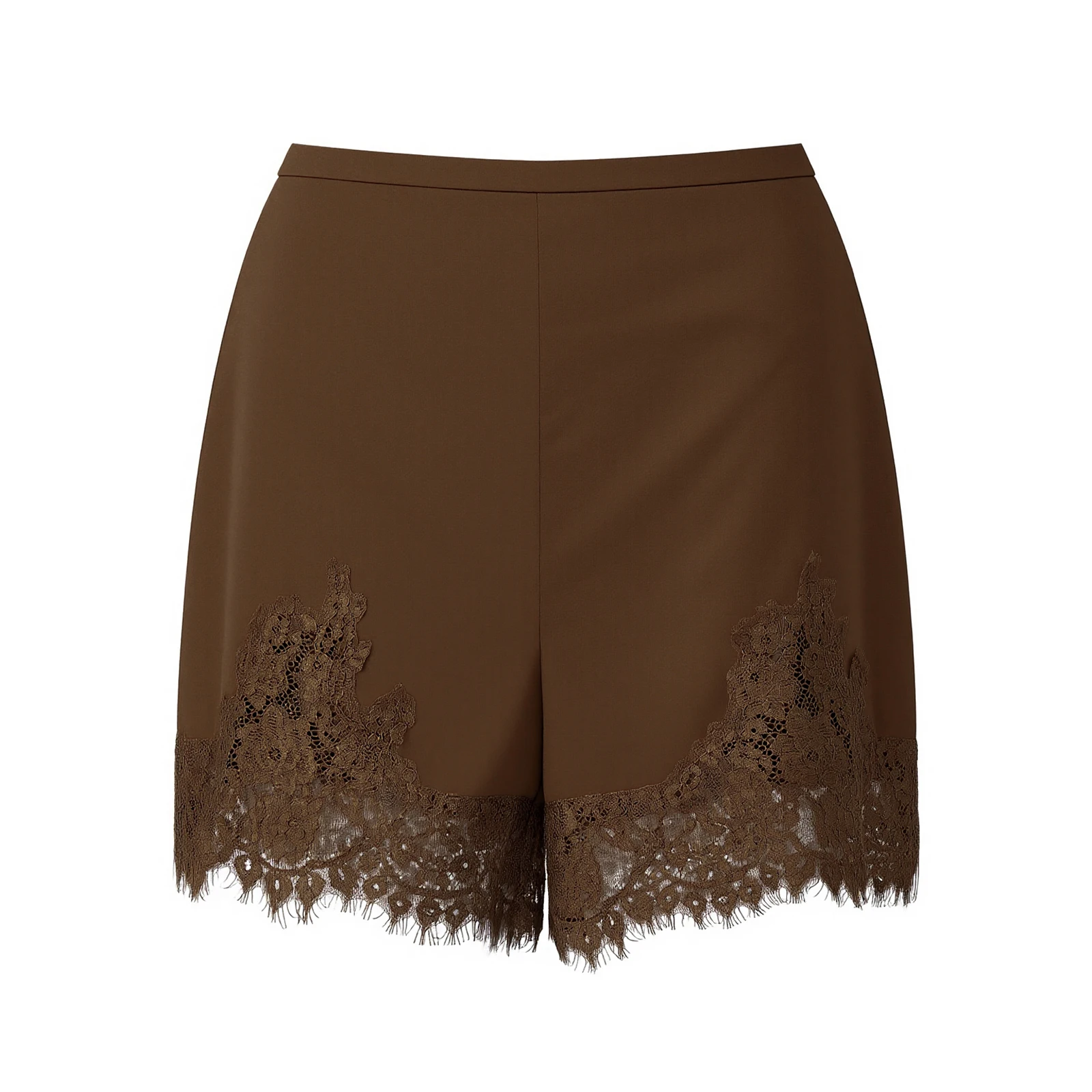 Pantaloncini da donna Y2k Slik Lace Trim Pantaloncini da pigiama Micro Mini Slip Boxer a vita bassa Lounge Pj Bottoms Sottoveste Streetwear