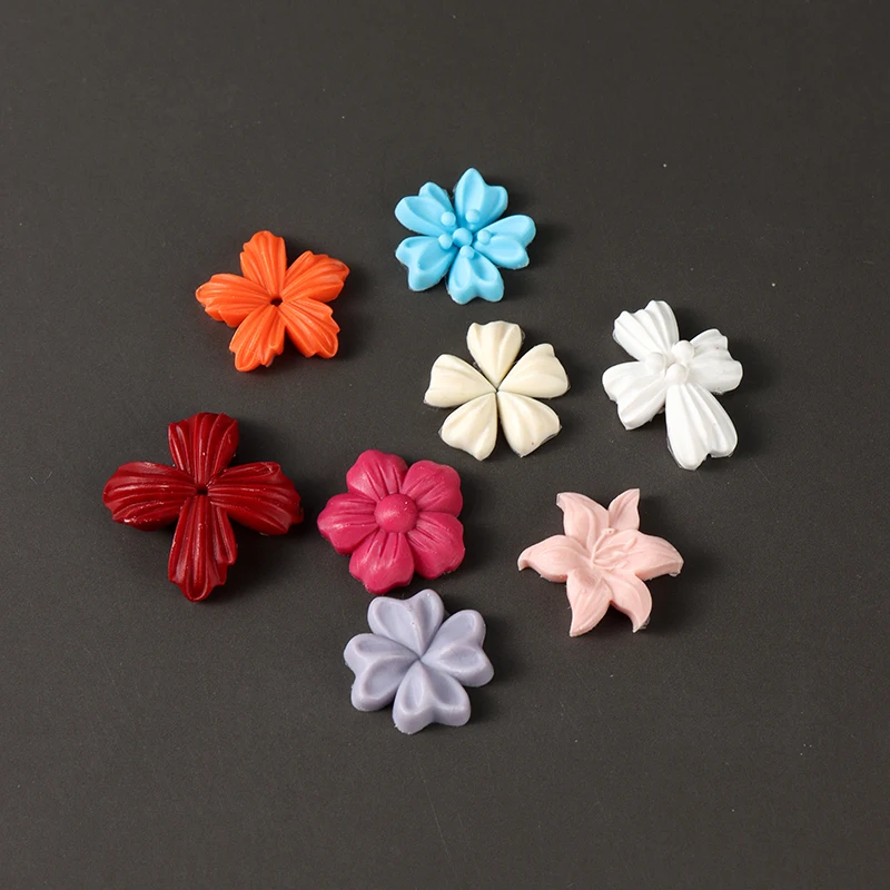 Forma silikonowa do paznokci w kształcie płatków kwiatów wiosennych, lilii i kwiatów wiśni, szablon do samodzielnego projektowania manicure, narzędzie do rzeźbienia i tworzenia wzorów na paznokciach.