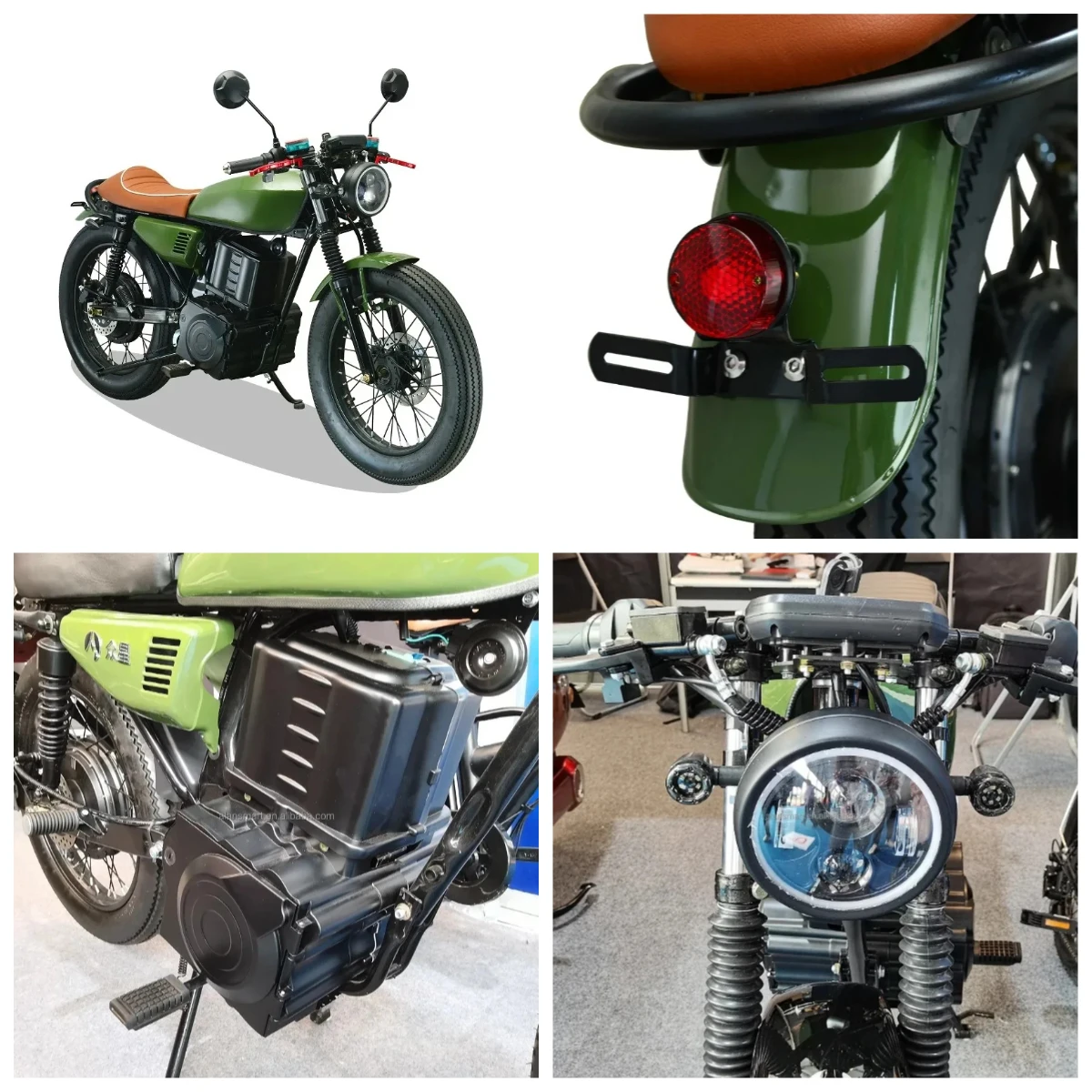 

STROVAN 2024 Newest Vintage Style Electric Motorcycle, Classic Two Wheel Scooter 1000w-3000w Extremely Competitive Price
