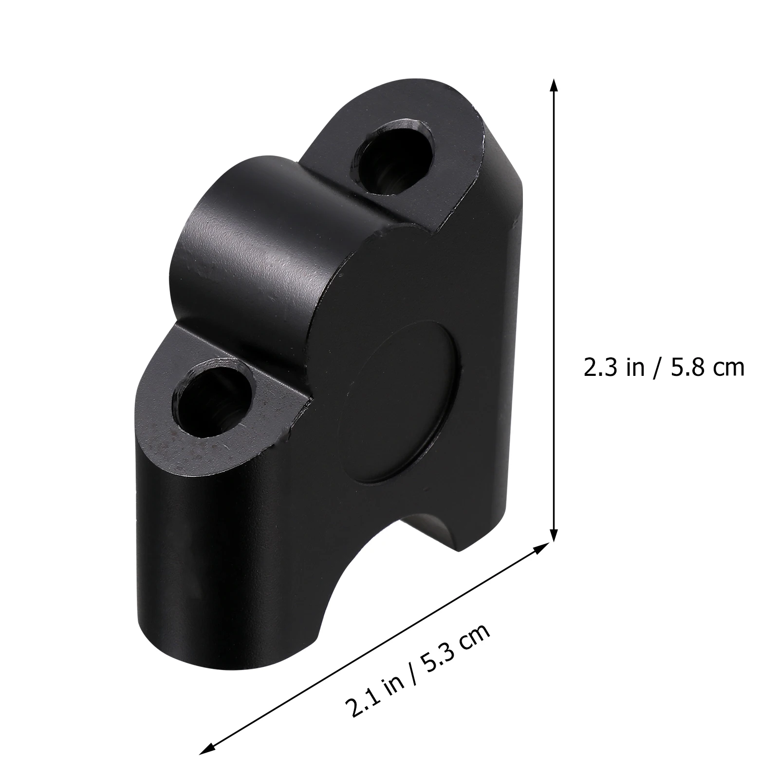 

1 set Motorcycle Handlebar Riser 30Mm Height 20Mm Backward Aluminum Alloy Easy Install Motorbike Parts Accessories Handlebar