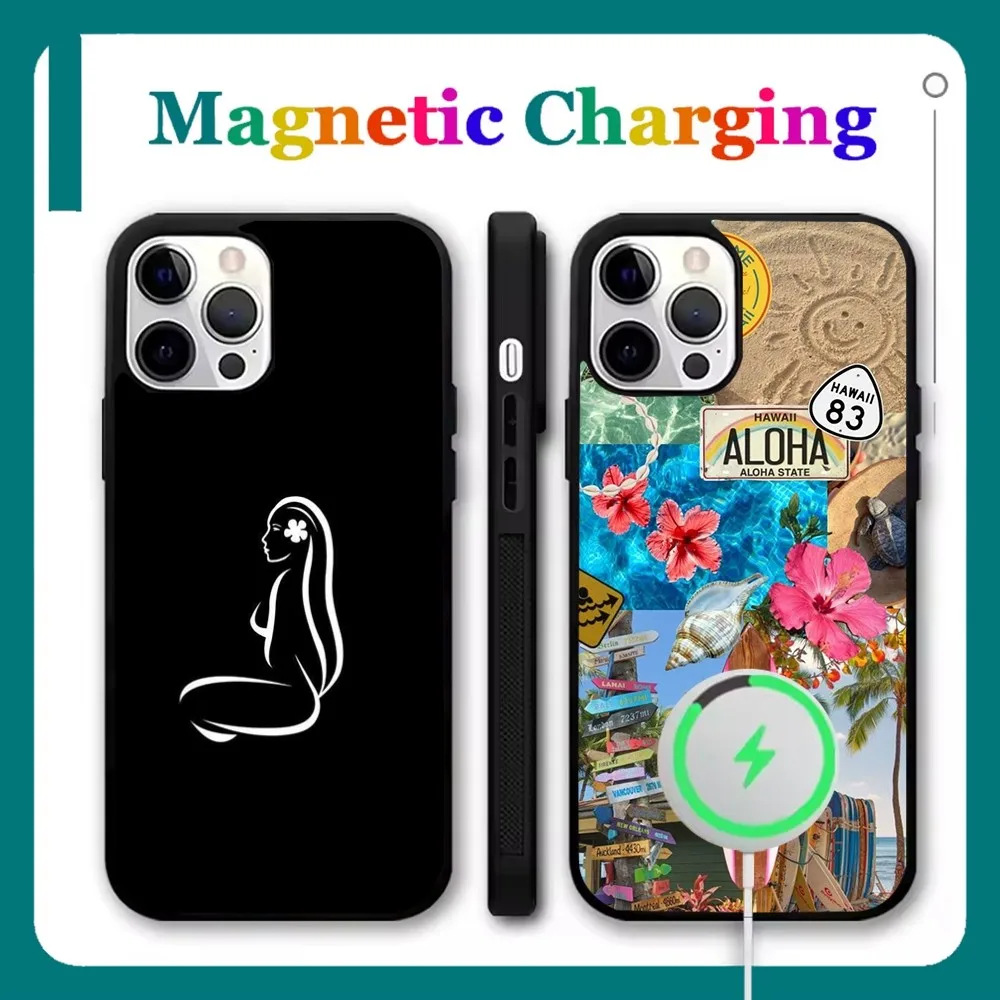 

Hinano Tahiti Girl Beach Phone Case For iPhone 16,15,14,13,12,11,Pro,Max,Plus,Mini,SE New Magsafe Magnetic Wireless Charging
