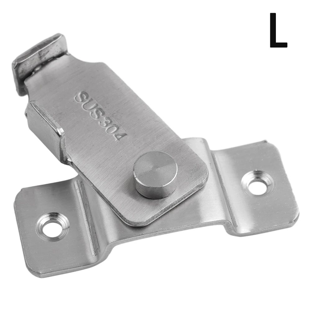 90Degree Right Angle Door Latch Stainless Steel Door Locks Bolt For Barn Sliding Door Flip Door Buckles Household Cabinet Tools