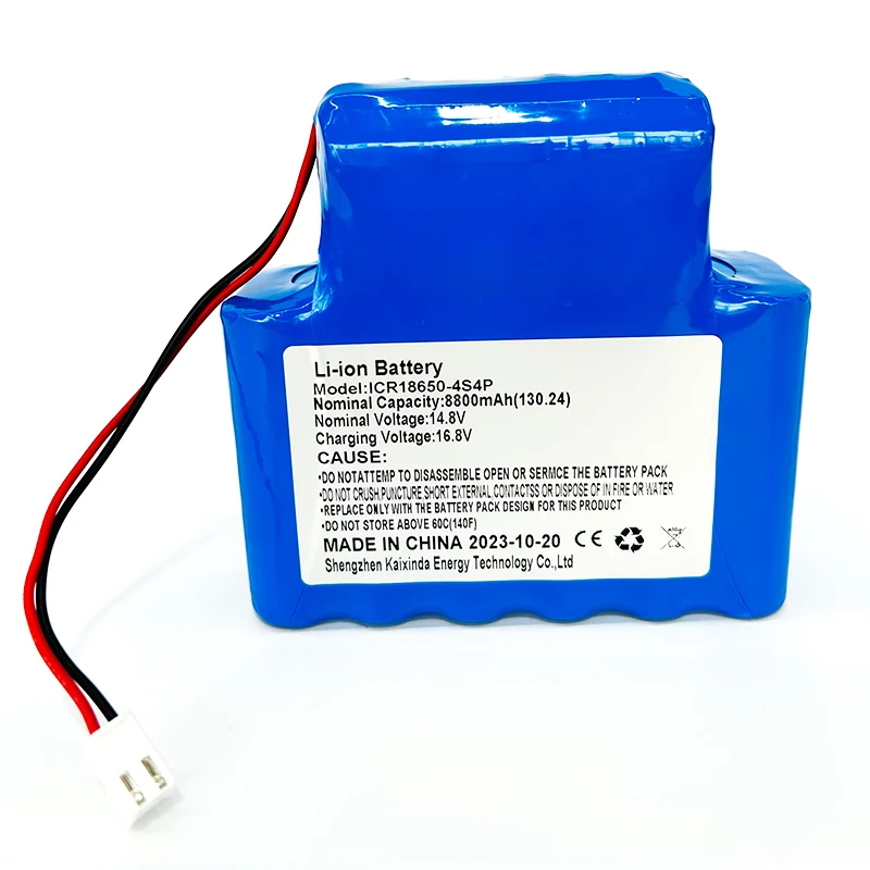 ICR18650-4S4P 8800mAh 14.8V Li-ion Battery Pack for Chauvet Freedom Par Hex LED