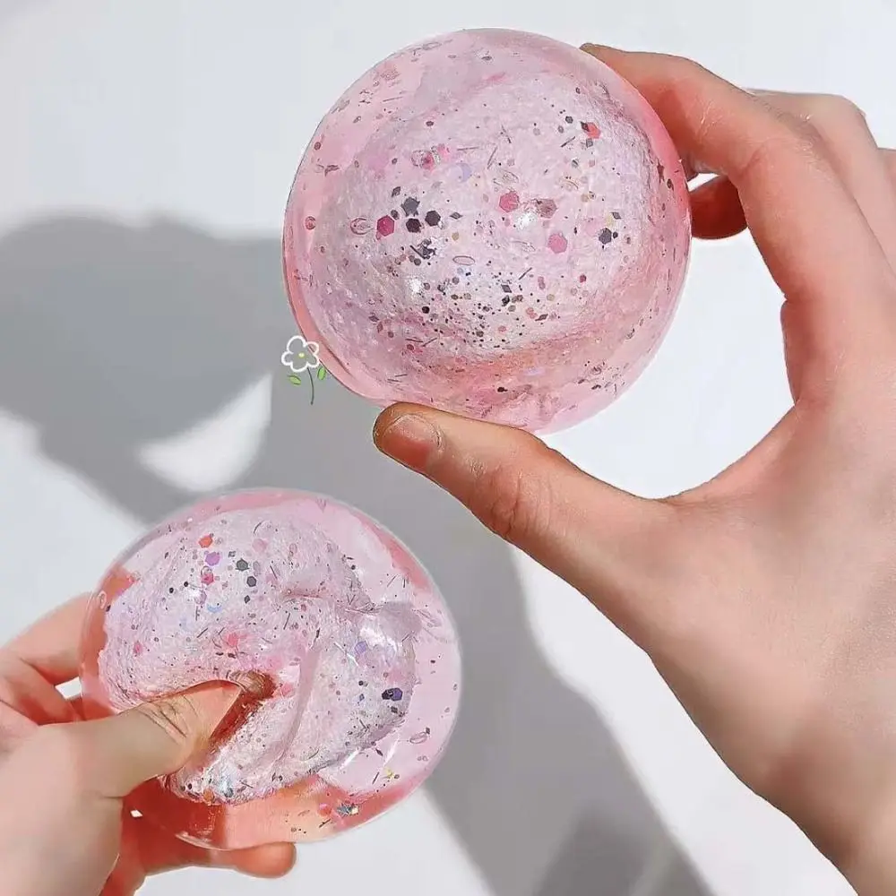 Satisfying Sound Crunchy Squishy Shapable Non-bounce Building Blocks Squeeze Handmade Pinch Sensory Fidget Ball Student Prize