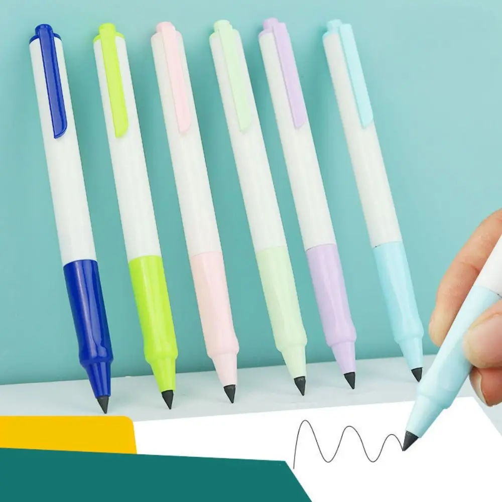 Милый-многоразовый-карандаш-hb-без-заточки-нажимной-035-мм-мягкий-вечный-для-детей