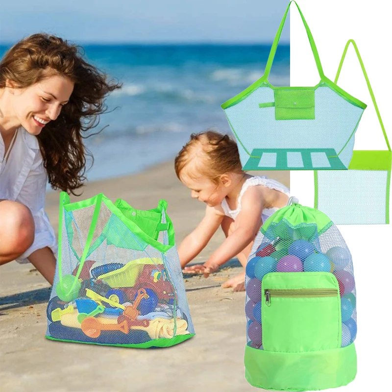 

Outdoor Children's Beach Toys Quick Storage Bag Digging Sand Tool Clutter Storage Bag Foldable Portable Beach Bag Swimming Bag