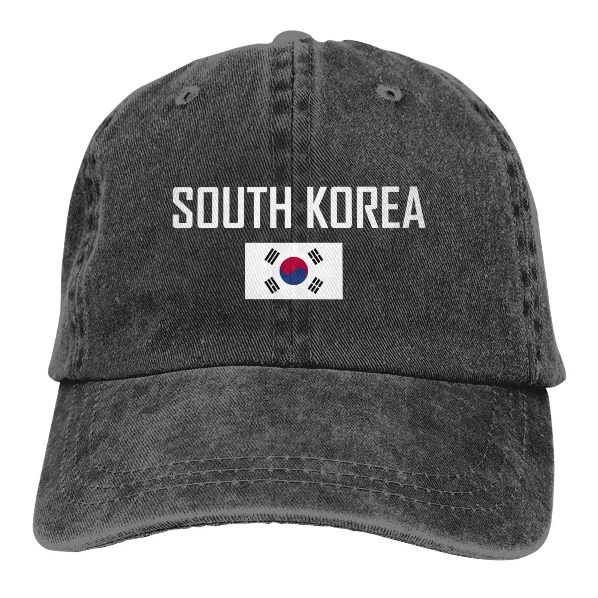 Flag of SOUTH KOREA Baseball Caps Unisex Soft Casquette Cap Fashion Denim Hat Vintage Adjustable Dad Hat