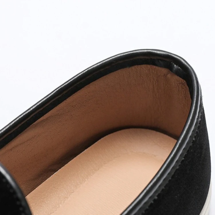 Meistverkaufte Leichte Herren-Freizeitschuhe Niedrig Geschnittene Slipper Flache Sohle Herren-Boardschuhe – Detail 4