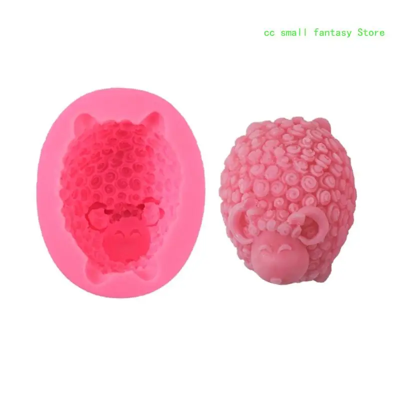 

R3MA Animal Resin Mold Lovely-Sheep Silicone Mold Holiday Fondant Mold DIY Sheep Plaster-Epoxy Mold Craft Making Tool