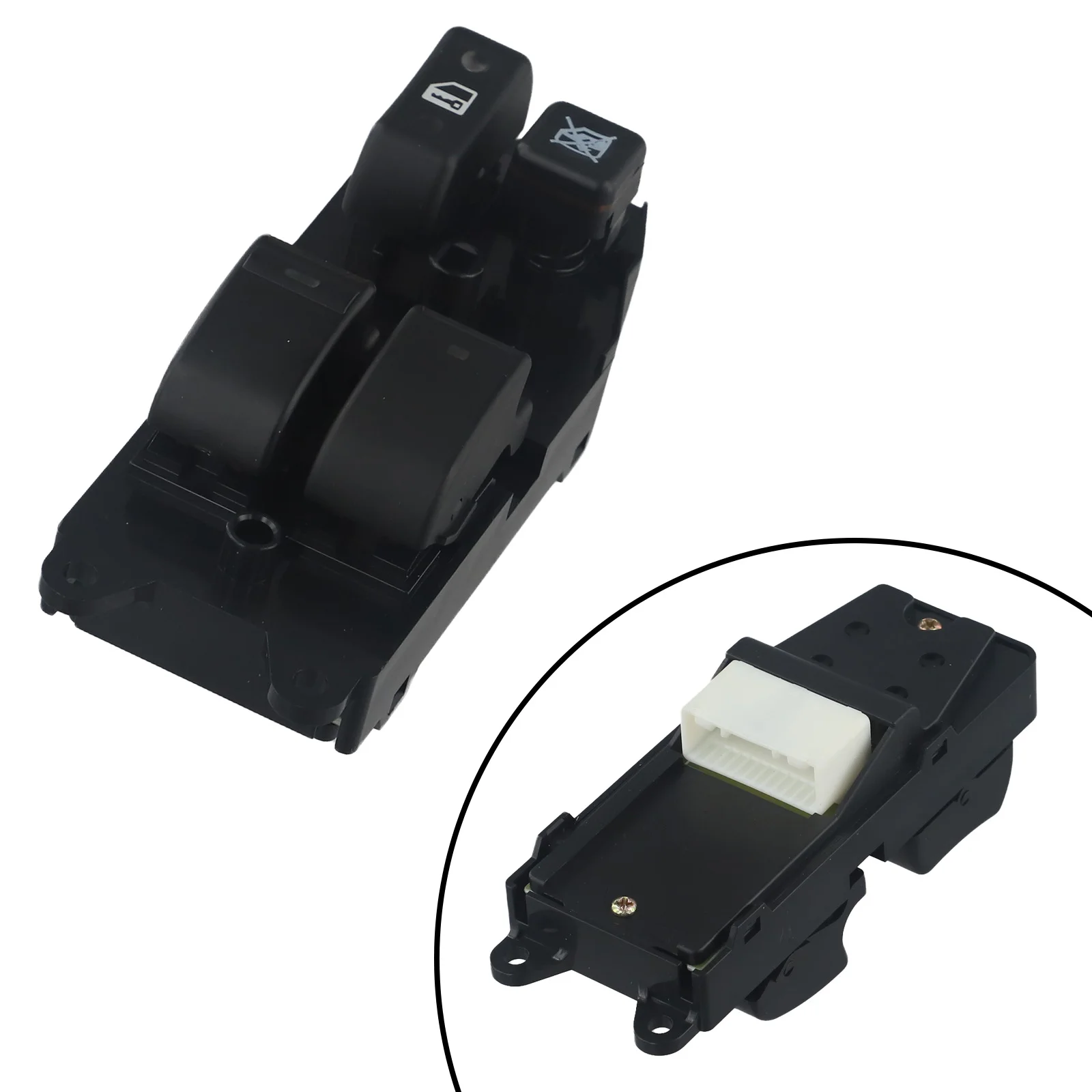 

Window Switch Power Window Switch Door Mounted Installation Single Button Unit Replacement Part Smooth Reliable Operation