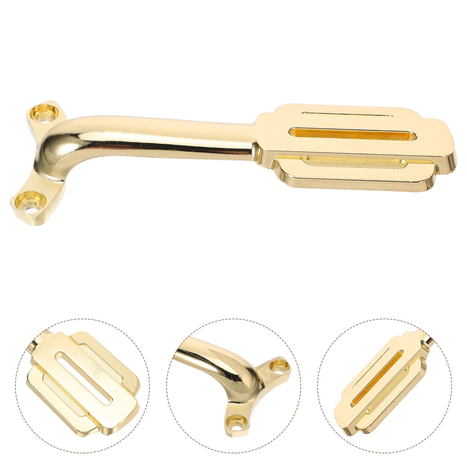 

Ceiling Blade Bracket Golden Aluminum Alloy Support For 52 Inch Fan Repair Mounting Bracket For Ceiling Fan Replacement