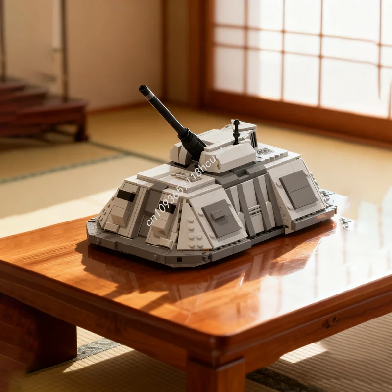 

1368 шт. MOC Императорская мобильная артиллерия Hovertank Star Battle Модель Строительство Рождественские подарки Блоки Архитектура Игрушки Образование