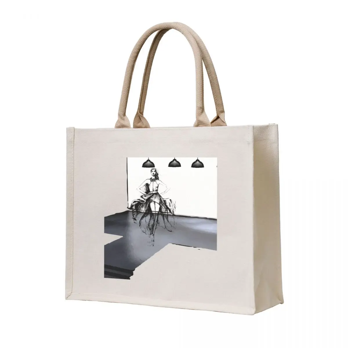 

FASHION TV Tote Bag Gift bags Canvas Shopper handbag Women's shopper