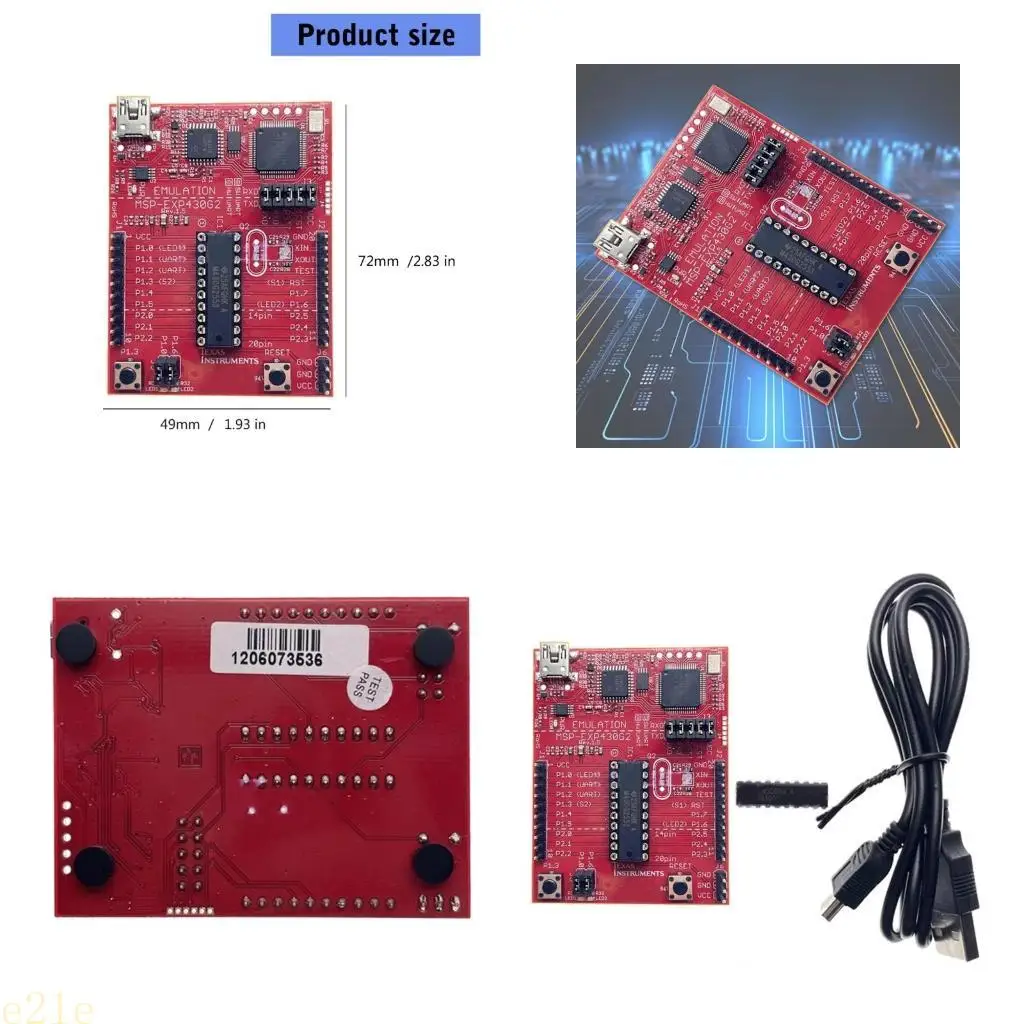 

E21E Comprehensive LaunchPad Development Solution for MSP430 Series with USB Cable and Sample Programs