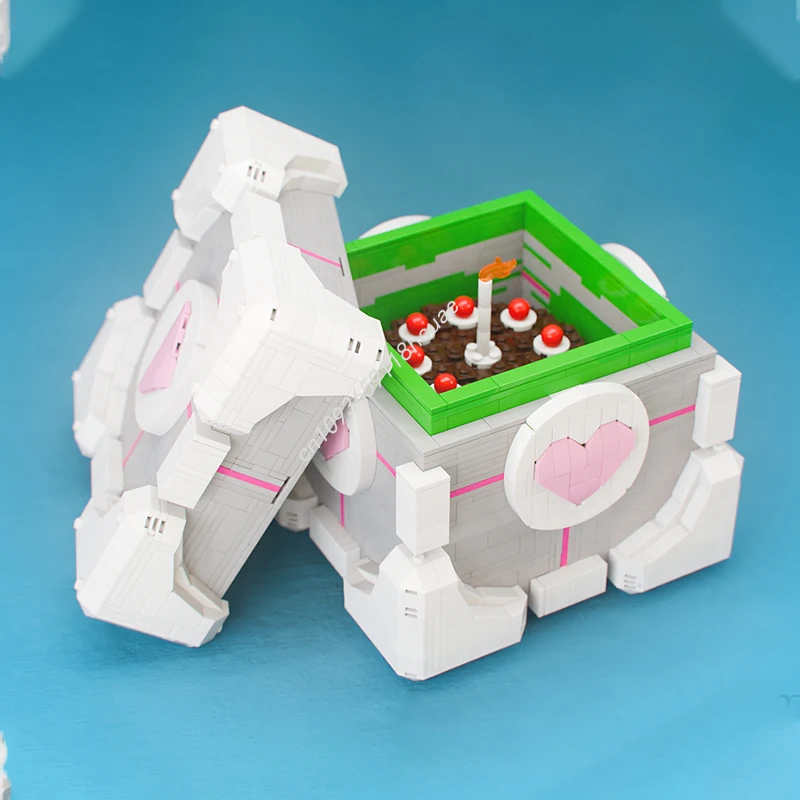 2692 قطعة MOC رفيق مكعب + كعكة اللبنات لتقوم بها بنفسك تجميع فكرة الإبداعية التعليم الطوب الأطفال أطفال عيد الميلاد لعبة هدية