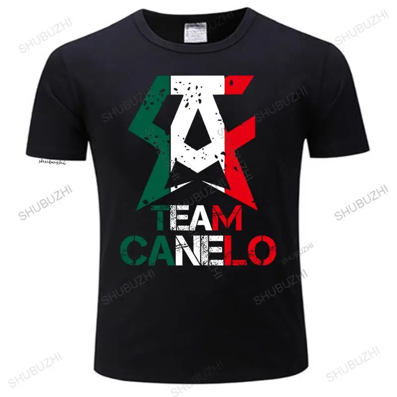 Canelos Alvarez Canelos ALVAREZ Trending TEAM Canelos Classic Humor Graphic Men's Basic Short Sleeve T-Shirt R257 European Size