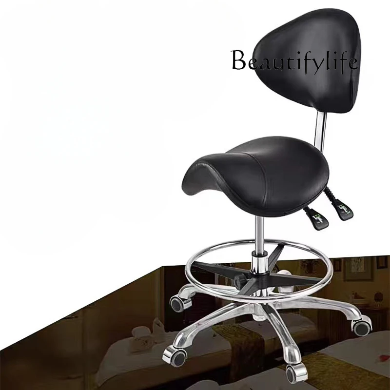 Beauty manicure stool lift barber shop beauty chair special chair designer model high-end new model