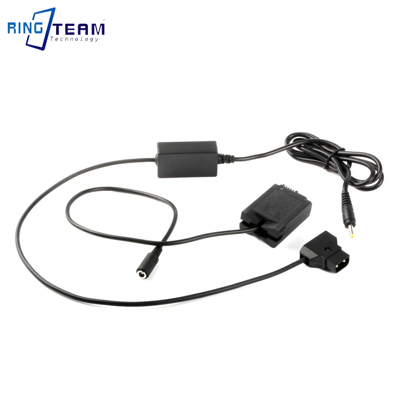 9V D-TAP auf EP-5G DC-Koppler (EN-EL25 Dummy-Akku) für Nikon Z50 ZFC Z30 – externes Stromkabel mit V-Mount-Akku