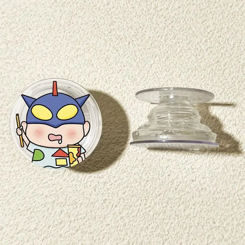 Crayon Shin-chan mobile phone stand - extendable, adhesive, lazy desk gadget, suitable for binge-watching, rotatable