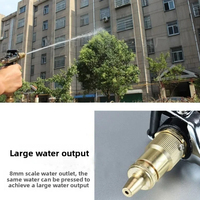 Portable High Pressure Water Gun for Garden Watering - Suitable for Car Wash Machine, Hose Nozzle and Foam Water Gun