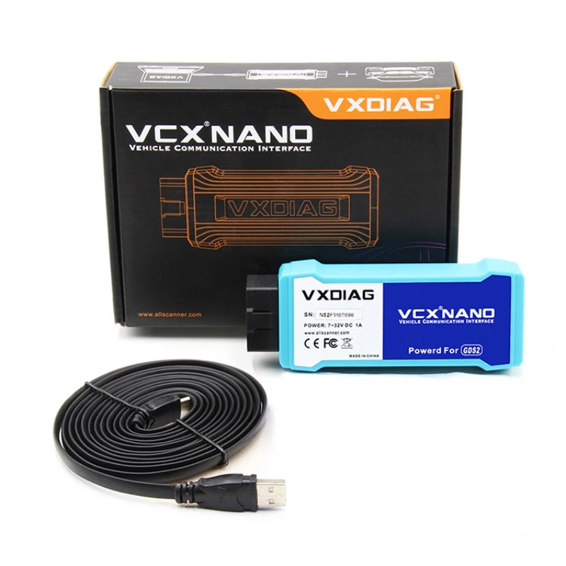 VXDIAG VCX NANO WIFI Automobile Diagnostic Instrument for GM Tech2 GDS2 Version 2020.07