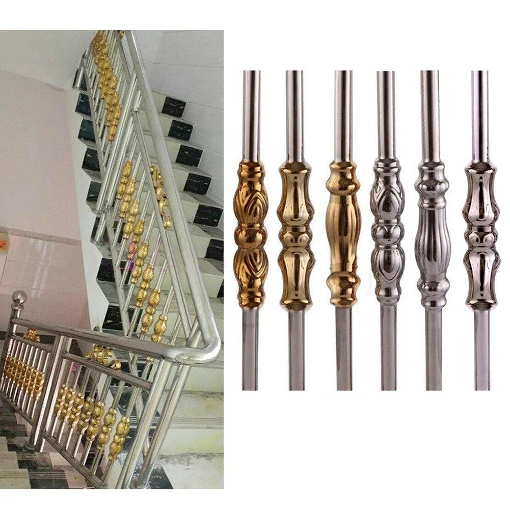 1pcs  304 Stainless Steel Stair / Balcony Baluster Parts - European Style 304 Stainless Steel Rod / Column Tool Parts