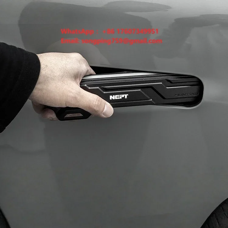 Car Mechanical Door Handle for SUV Offroad Vehicle Exterior Pull Handle Heavy Duty Metal Replacement Driver Passenger Side