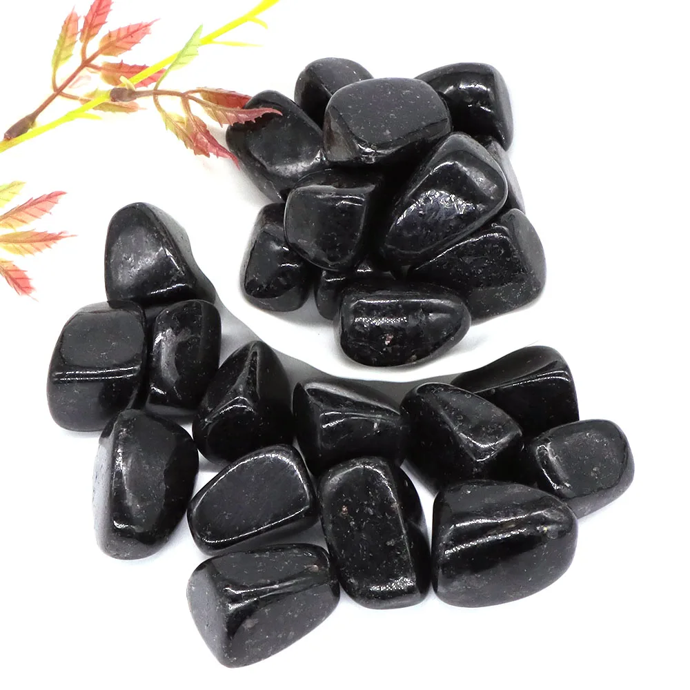 

Tumbled Stones Natural Gems Nuumite Jasper Reiki Healing Crystals Energy Gravel Specimen Irregular Rock Bulk Home Aquarium Decor