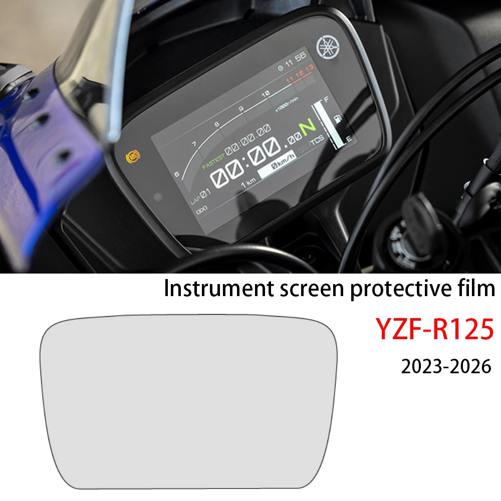

Для Yamaha YZF-R 125 мотоциклетный кластерный экран приборной панели 2023-2026 YZF R125 защитная пленка для инструментов аксессуары