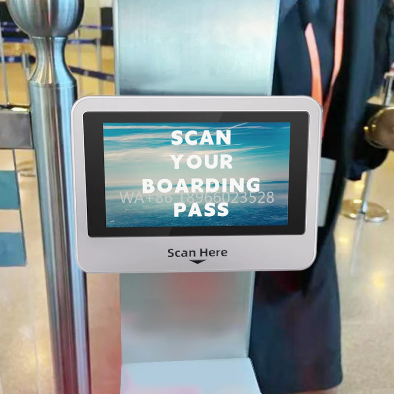 Terminal De 4 núcleos De Scanner De Code QR Android 1D 2D Barcoder Scanner Terminal BT Wifi ER200
