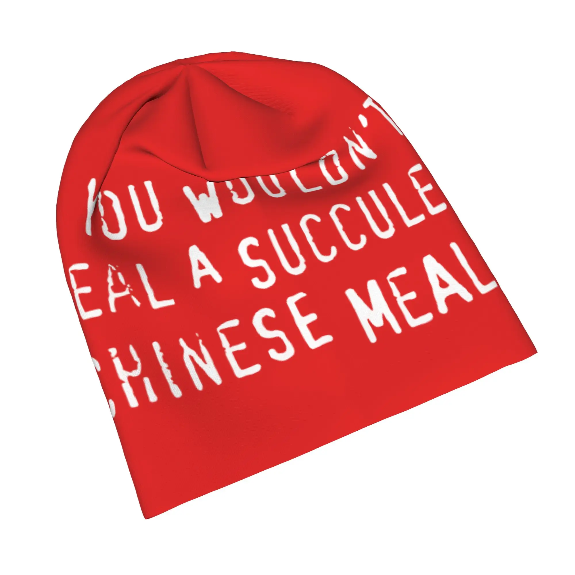 You Met Me At A Very Chinese Time In My Life Cap Chinese Meal Cool Unisex Outdoor Skullies Beanies Hats Dual-use Bonnet Hat
