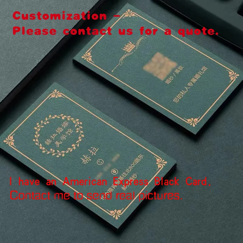 

custom.Customized Luxury Business Paper Card Printing Special Paper Embossed Hot Foil Card
