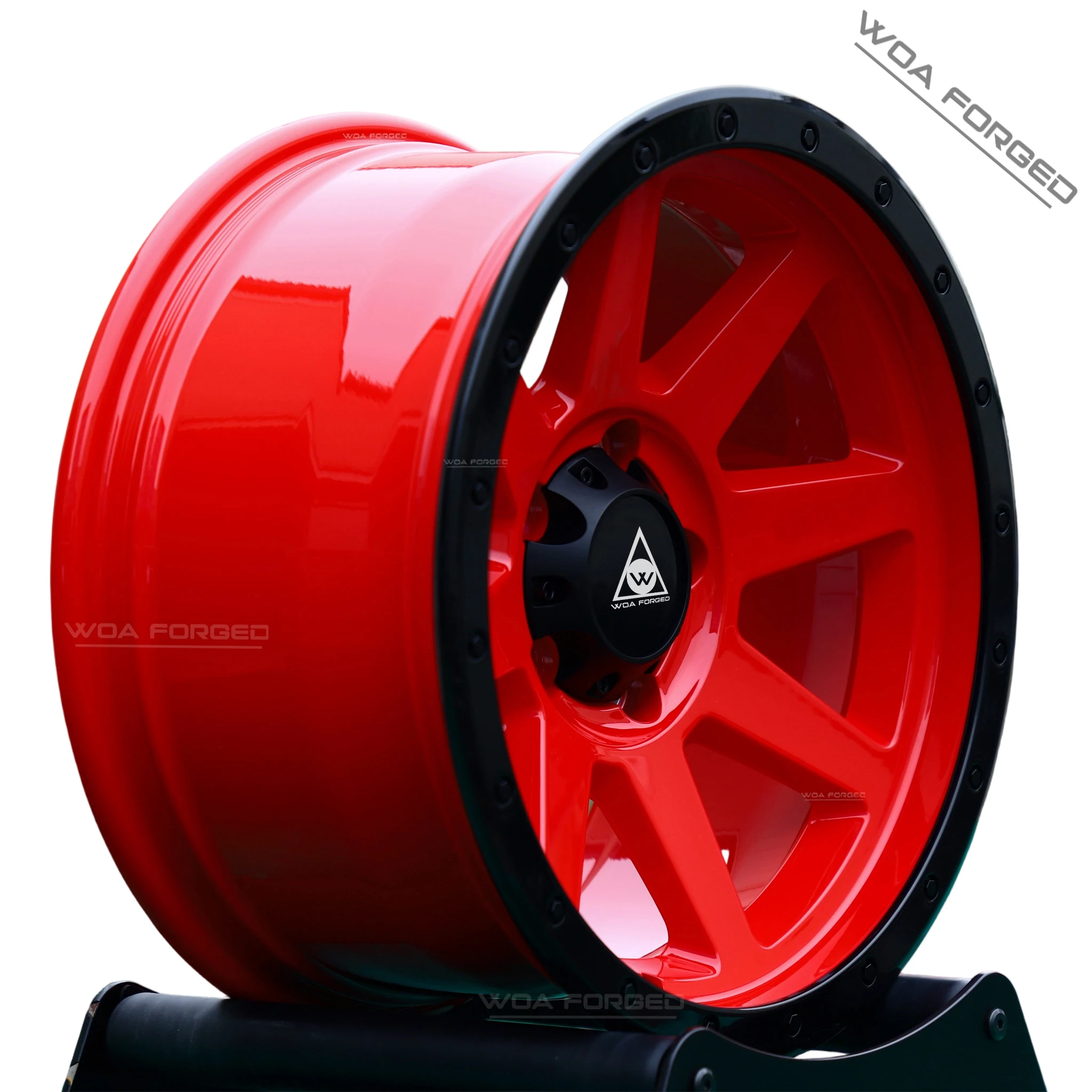 WOAFORGED جديد سبائك الألومنيوم مزورة 8J عجلات السيارة 5x150/5x112 PCD مخصصة رياضية خفيفة الوزن لميتسوبيشي باجيرو V73 برادو