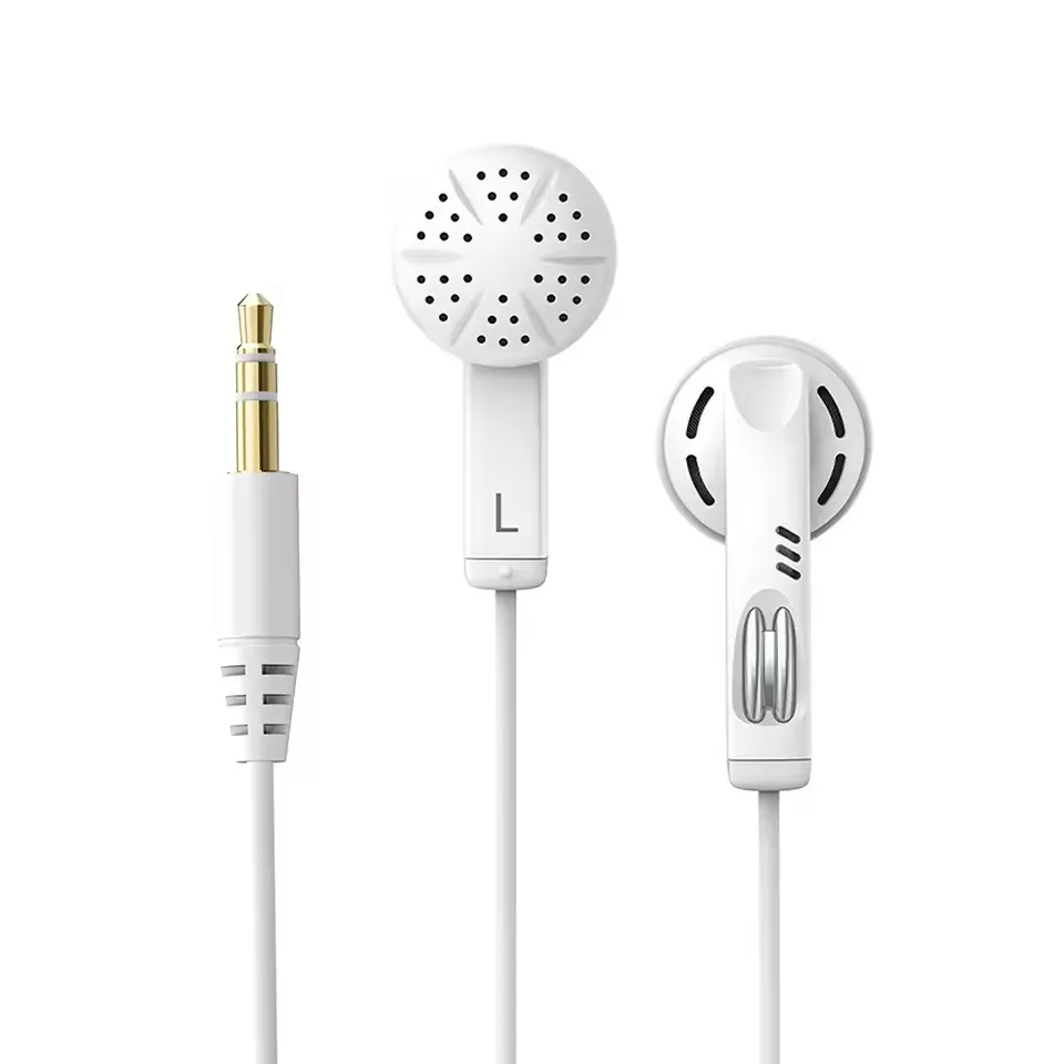 Fiio Jf11 Retro słuchawki z płaską główką w kształcie litery U rozszerzenie o niskiej częstotliwości niestandardowe słuchawki douszne do gier 14.2mm duża ruchoma cewka wtyczka 3.5mm