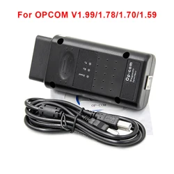 Diagnostic Tool For Opel Flash Firmware PIC18F458 FTDI CAN BUS OBD Scanner Tool OPCOM V1.99/1.78/1.70/1.59 Read Clear Fault Code