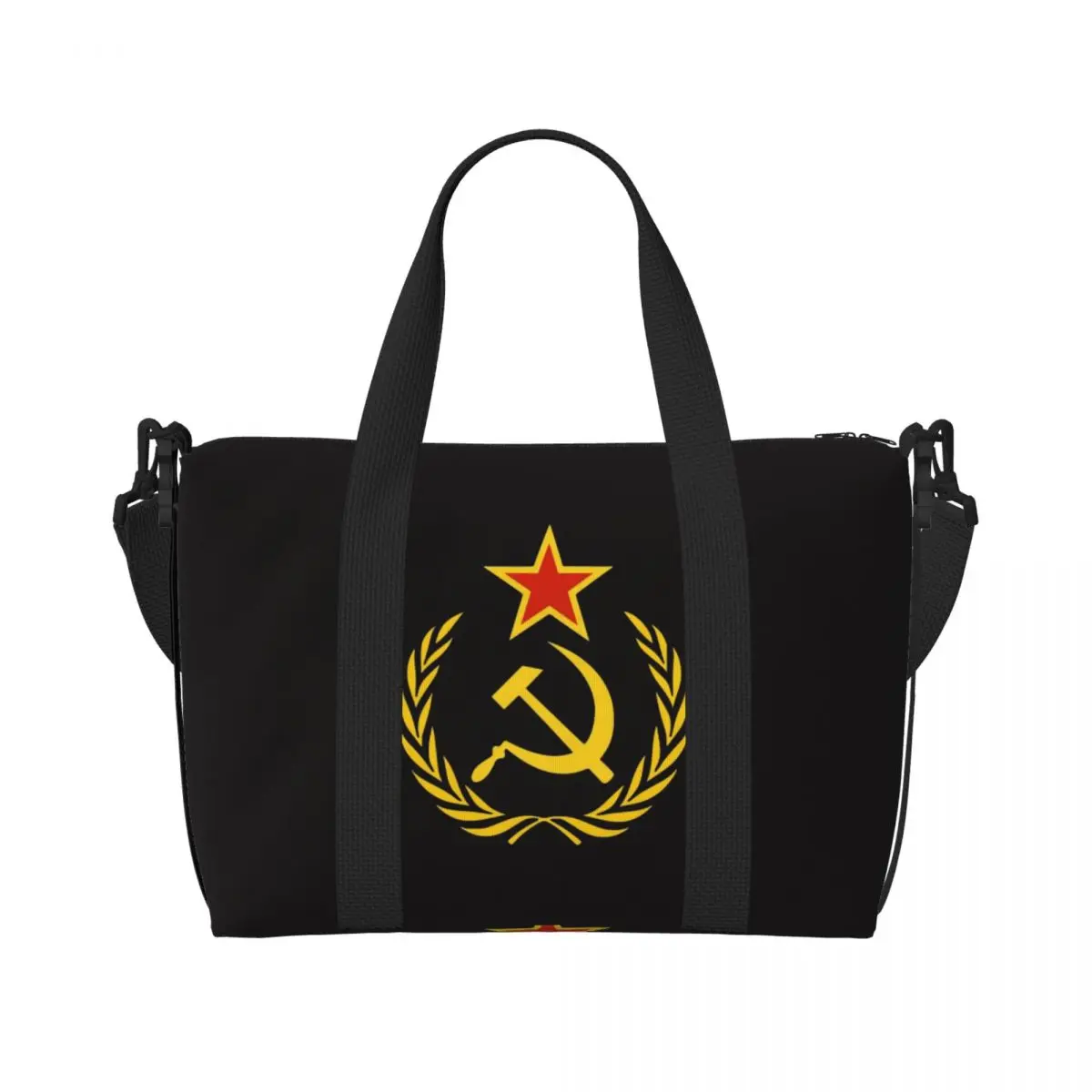 

Men's Travel Bag CCCP Soviet Hammer And Sickle Star Marxist Gym Bag Large Capacity Printed Handbag Cute Training Sports Bag