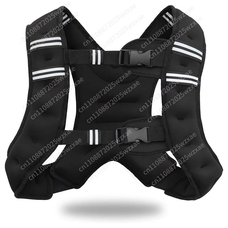 Men's and women's weighted vests, including 8-25 pound counterweights, fitness gear for training, jogging, and cardio