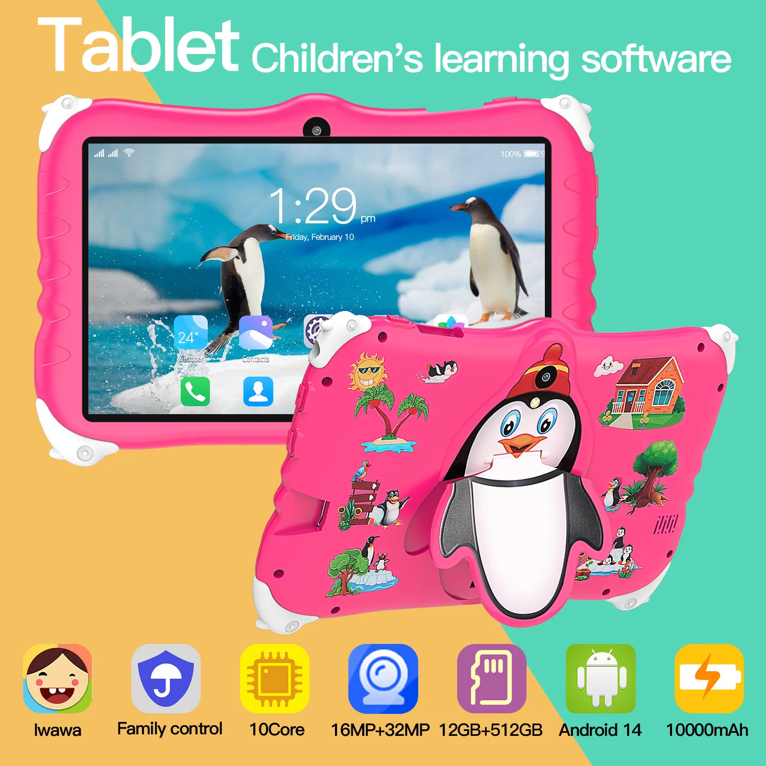 

25 новых 10,1-дюймовых трансграничных планшетов Penguin, популярных Wi-Fi Android Smart