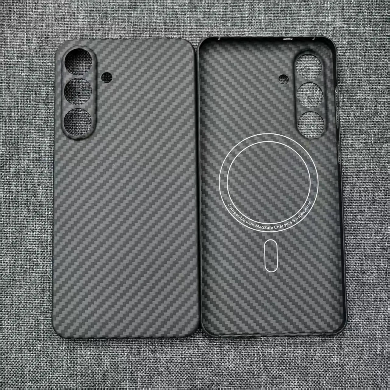 

Углеродное волокно для SAMSUNG s25fe s24fe защитный чехол ультратонкий кевларовый арамидный чехол для телефона MAGSAFE s25fe s24fe роскошный чехол для телефона