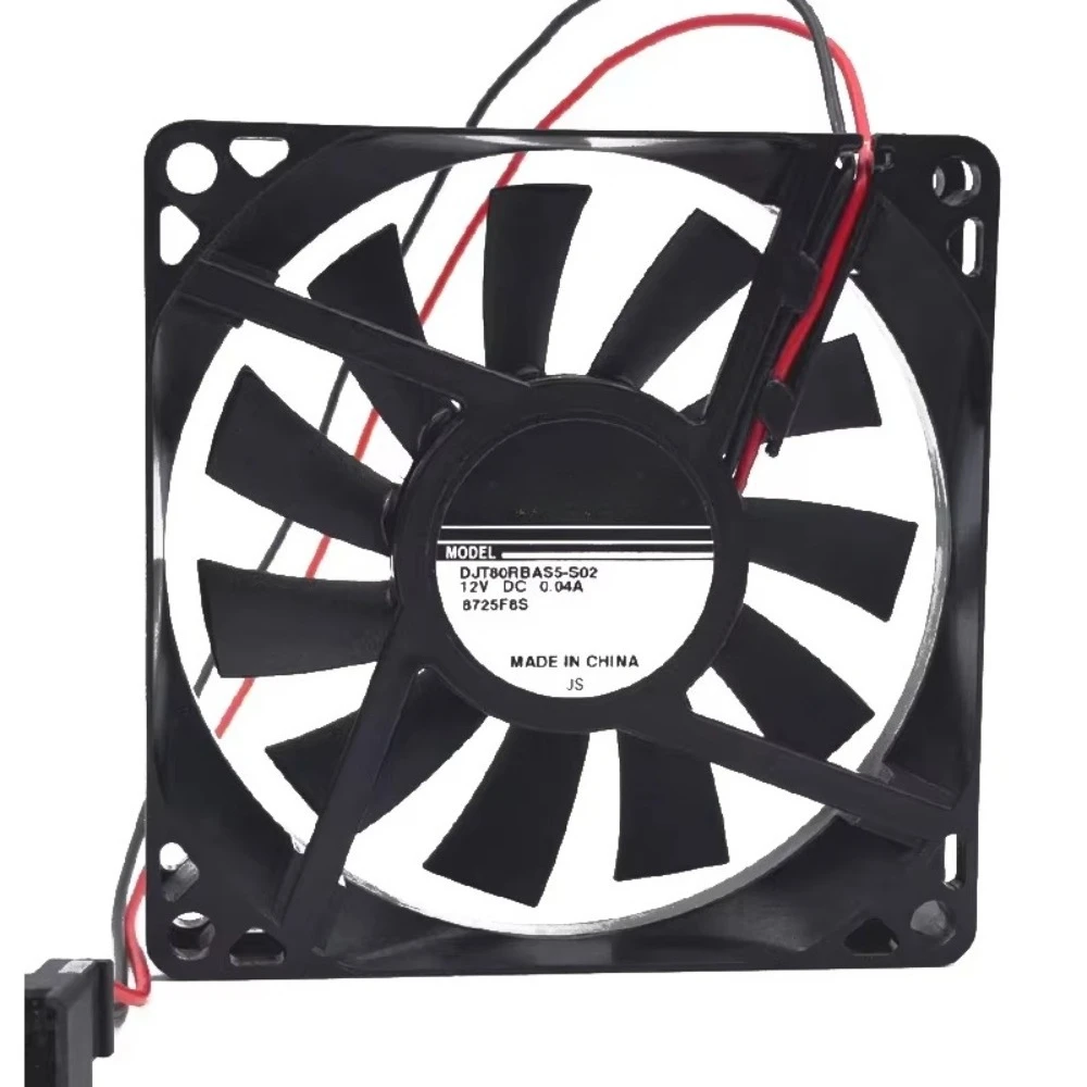 Refrigerator built-in cooling fan Nic DJT80RBAS5-S02 8015 12V 0.04A