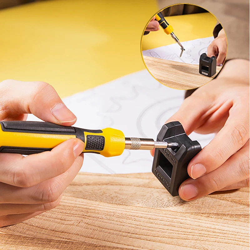 2 In 1 Mini Screwdriver Magnetizing Tool Bit Fast Degaussing Magnetizer Universal Magnet Auxiliary Tool