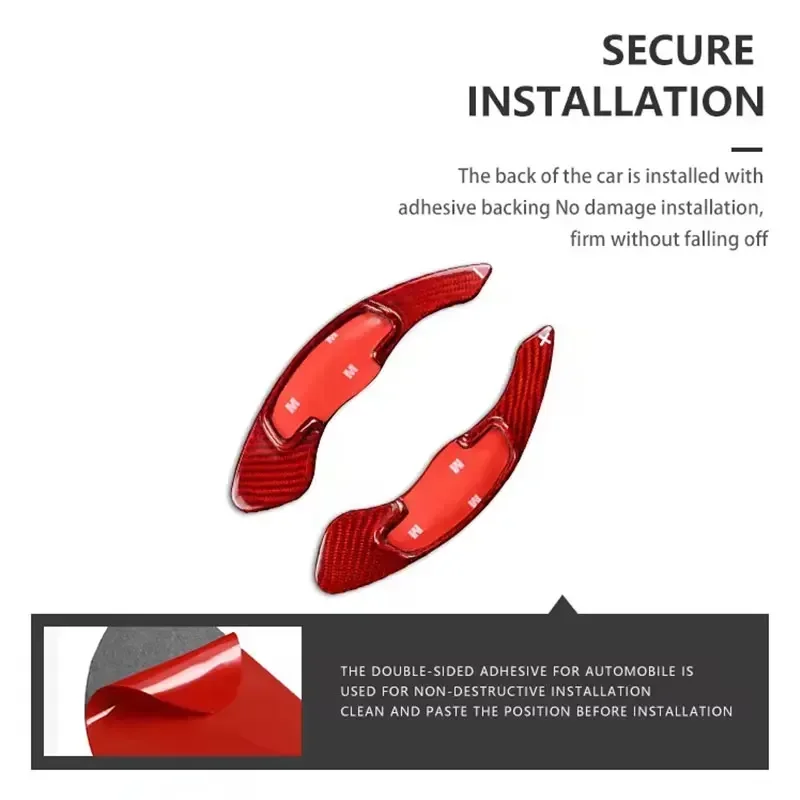 

Для Honda Spirior Accord Odyssey Avancier CRV UR-V Acura настоящее углеродное волокно 2015-2019 отделка удлинитель весла аксессуары для интерьера