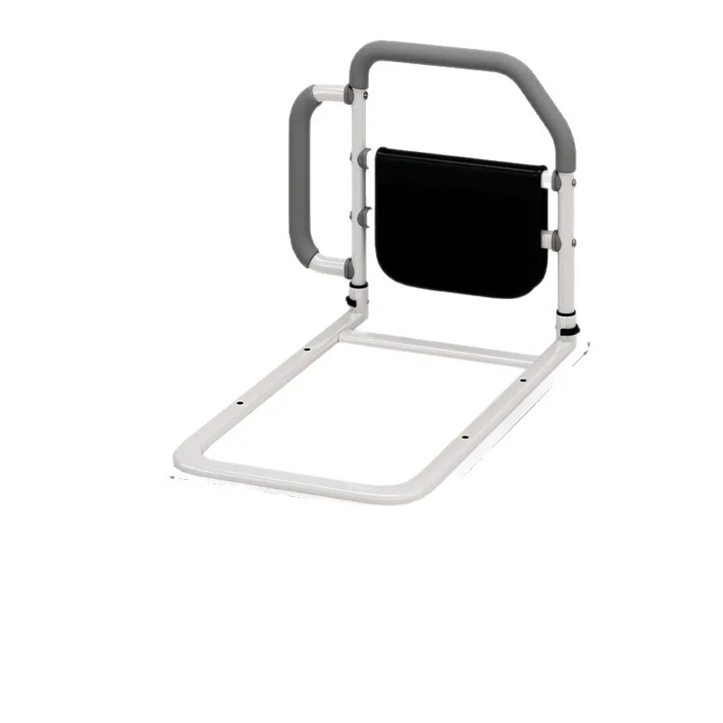 Elderly Bed Rail with Handle, Standing Assistance Grab Bar, Bedside Safety Support for Seniors